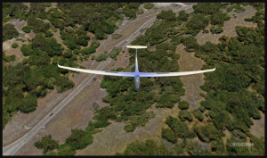 Glider in Monterey, California (FSX)