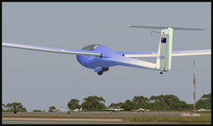 Glider in Monterey, California (FSX)