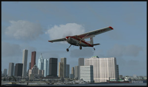 On final for the Toronto Billy Bishop (Toronto Island) airport (CYTZ)