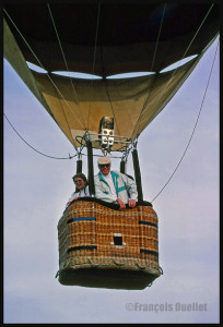 Décollage de la montgolfière C-GFCM à St-Jean-sur-Richelieu, (1988)