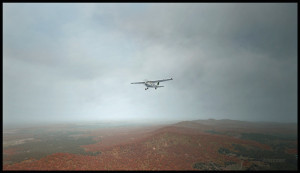 A2A Simulations C182T Skylane in the Eastern Townships region in Québec