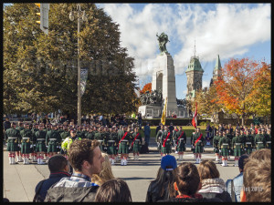 Unveiling a commemorative plaque in honor of Cpl Nathan Cirillo in Ottawa on October 22nd 2015