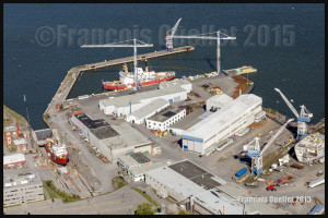 Davie shipyard in Quebec (2015)