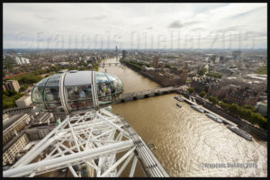 Photos of England: a London view from the London Eye in 2015