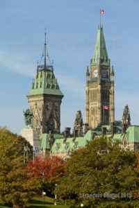 Ottawa Parliament in autumn