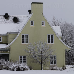 A house in the Cap-au-Diable park, Quebec City (2016)