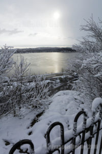 Quebec City in winter, in the Cap-au-Diable area (2016)