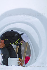 Sculpteur Français au Carnaval de Québec 2017