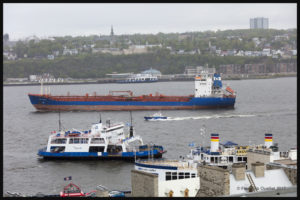 The Havelstern between Quebec City and Lévis on June 3rd 2017