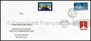 Poste aérienne Nations-Unies 1971 "In Flight with the United Nations"