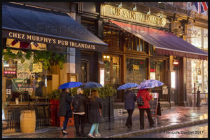 Two Quebec pubs on the St-Jean street, in Old Quebec.