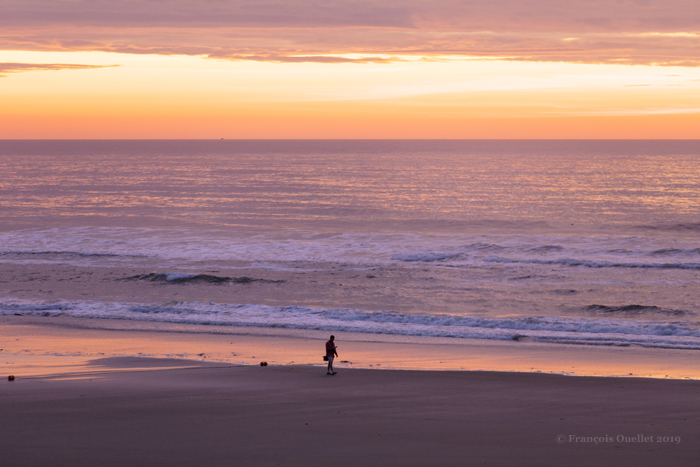 Sunrise in Ogunquit, Maine, 2019.