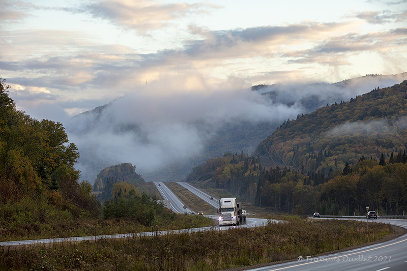 Route 175 in the province of Québec in 2021