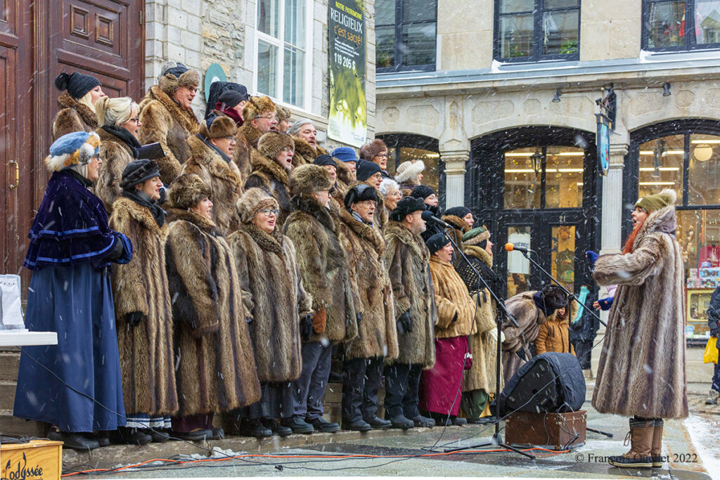 Choir in Place Royale, Old Québec.