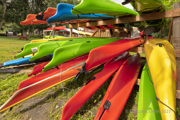 Kayaks de mer à Saint-Laurent-de-l'Île d'Orléans 2023