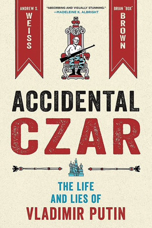 The graphic novel "Accidental Czar: The life and lies of Vladimir Putin".