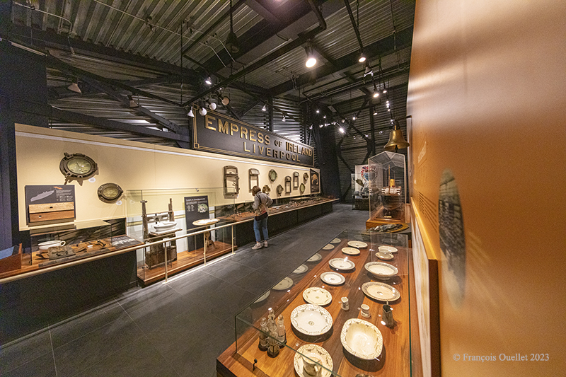 Empress of Ireland museum in Pointe-au-Père, Québec 2023