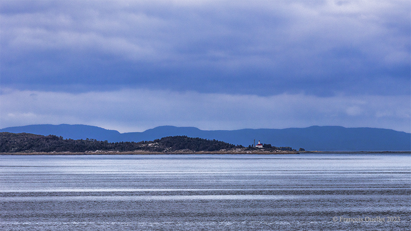 Île-aux-Lièvres and the St. Lawrence river, Québec 2023.