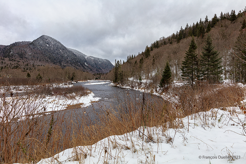 Jacques-Cartier river, November 2023.