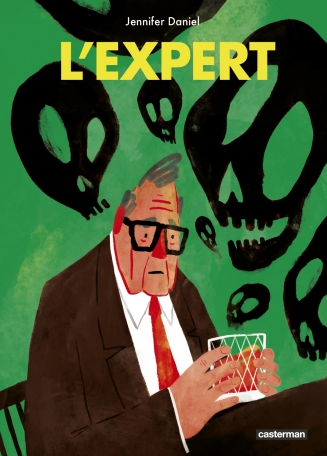 The graphic novel "L'expert" by Jennifer Daniel.