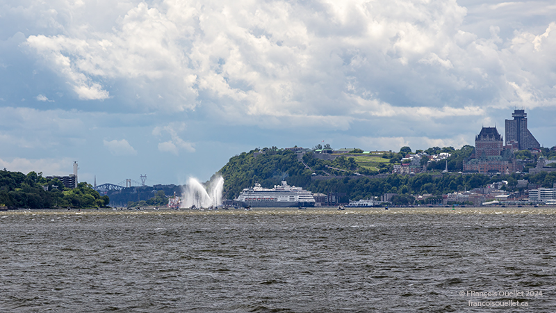 Transat Québec Saint-Malo 2024 et le Château Frontenac