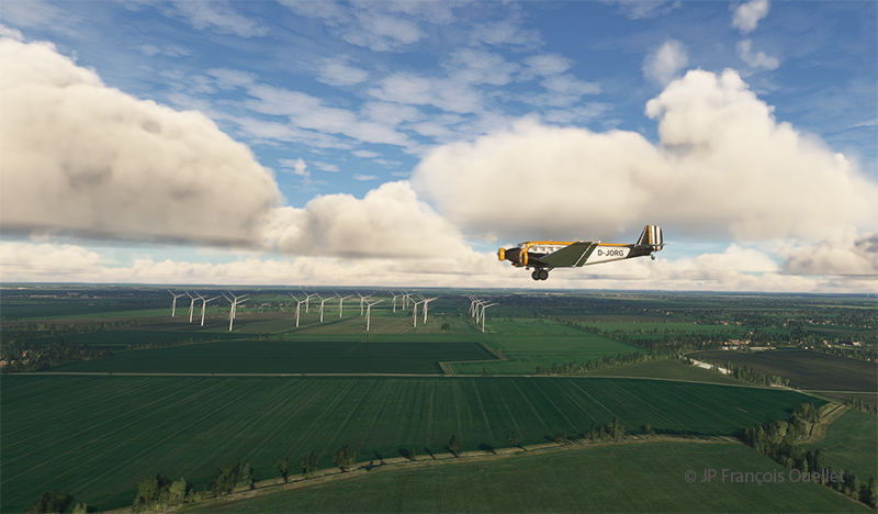 Un Junkers JU 52 est en route pour le Musée national de préhistoire de Halle en Allemagne.