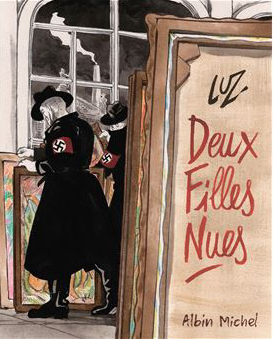 Roman graphique "Deux filles nues" de Luz aux éditions Albin Michel.