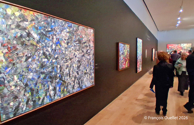 Espace Riopelle - Pavillon Michael Audain au Musée National des Beaux-Arts du Québec lors de la journée d'ouverture en 2026.