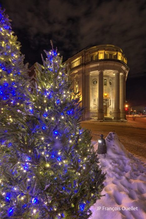 Noël sur la rue Saint-Paul dans le Vieux-Québec
