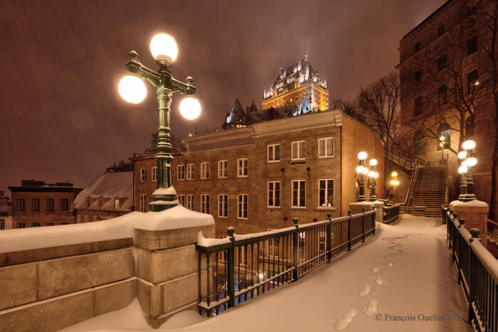 Old Quebec, winter 2023.