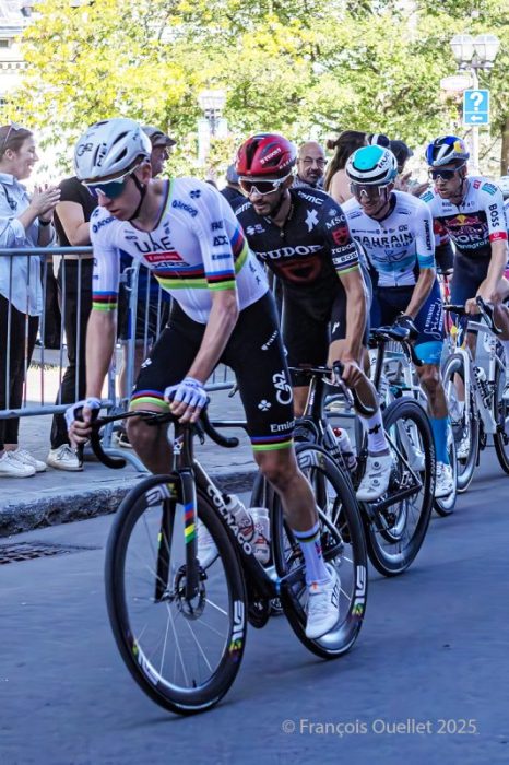 Pogacar et Alaphilippe le vainqueur de la course GPC Québec 2025