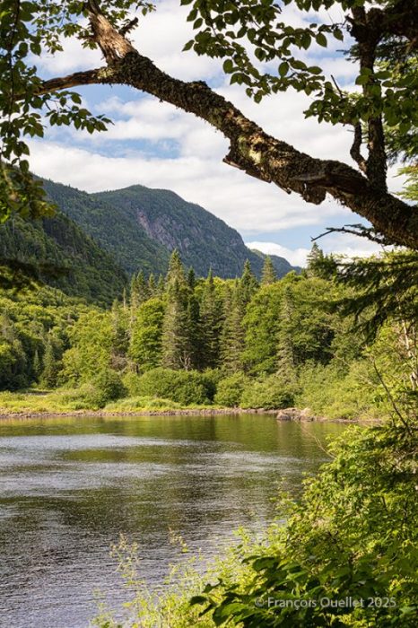 A beautiful summer day in Jacques-Cartier National Park