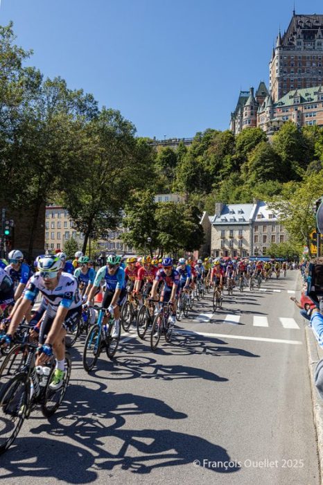 View of the Château Frontenac during the GPC Québec 2025