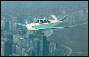 Beechcraft-N35-Bonanza-over-Chicago (1) 