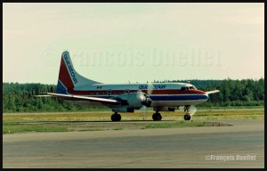 Photos sur film, partie 3 de 3: avions et hélicoptères vus à Rouyn-Noranda entre 1986-88